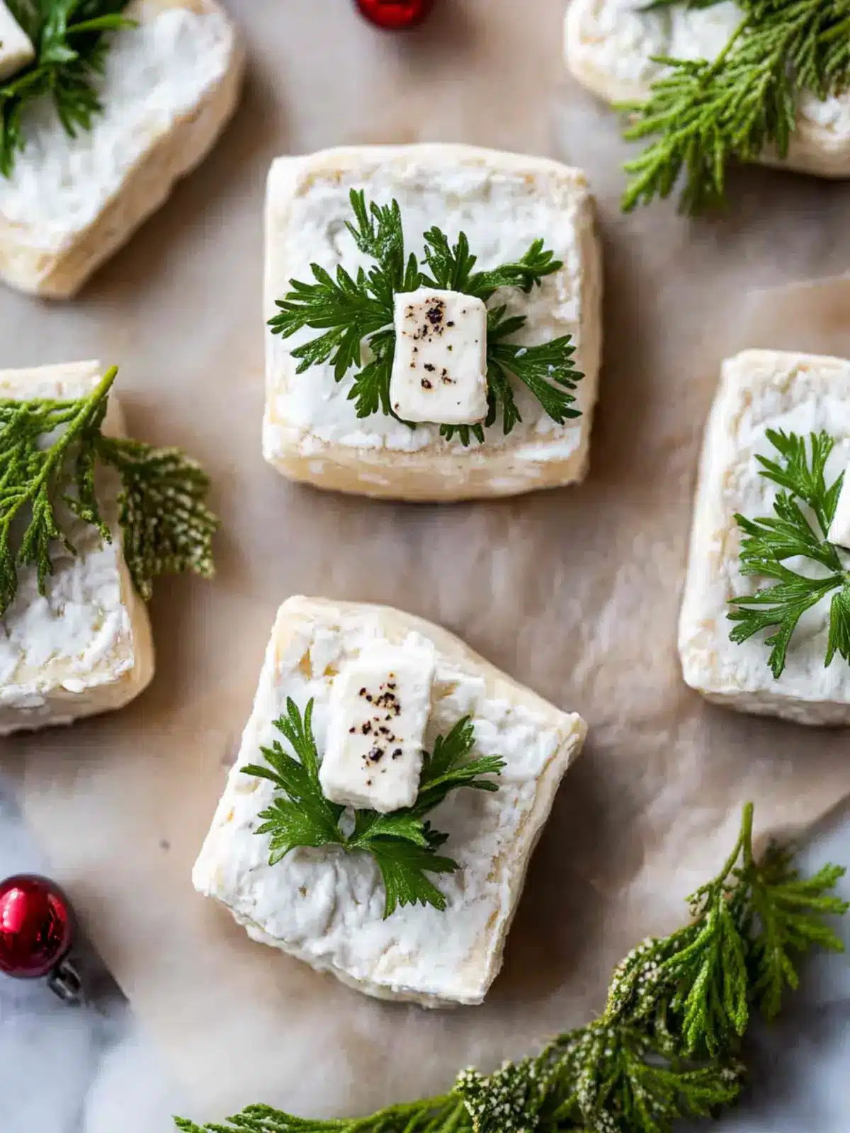 Festive Goat Cheese Christmas Present Appetizers Made Easy 2 Festive Goat Cheese