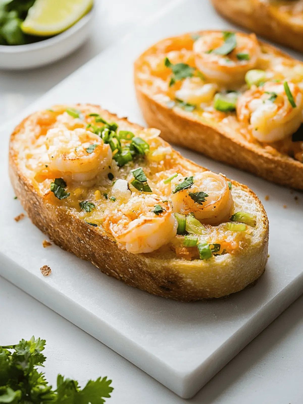 Baked Vietnamese Shrimp Toast: Quick and Creamy Delight 5 Vietnamese Shrimp Toast