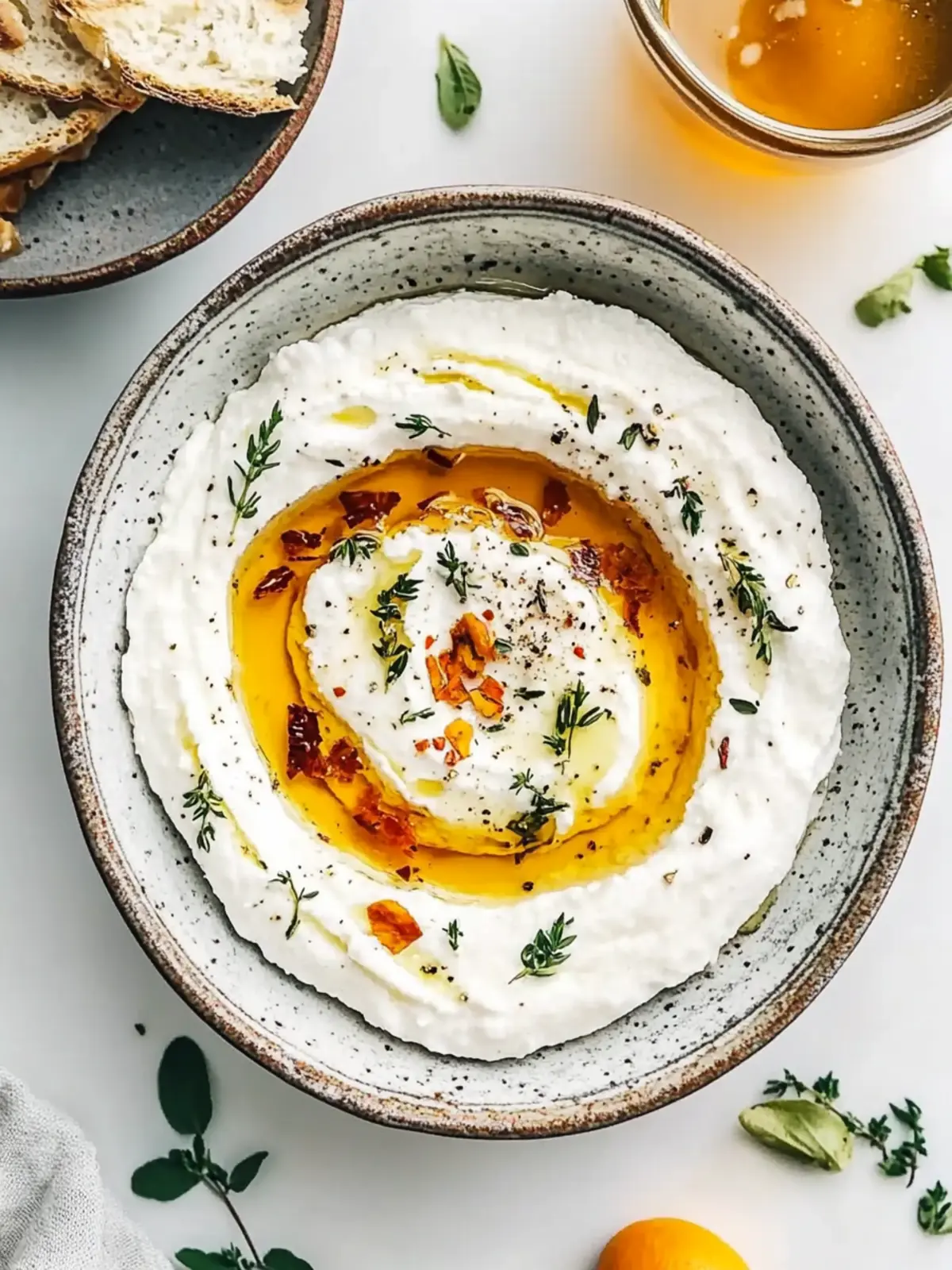 Spicy Ricotta Dip with Hot Honey: Your New Favorite Appetizer 5 Spicy Ricotta Dip with Hot Honey