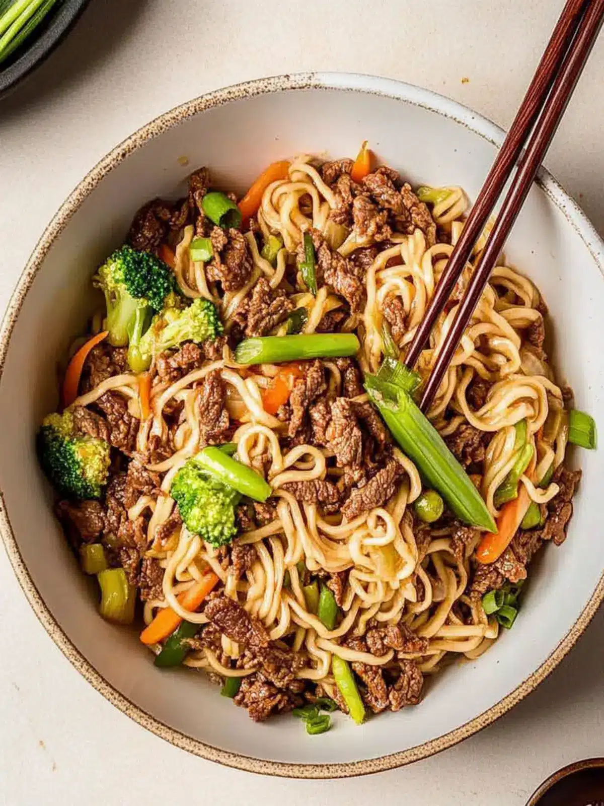 Savory Asian Beef Noodles Ready in 20 Minutes 4 Asian Beef Noodles