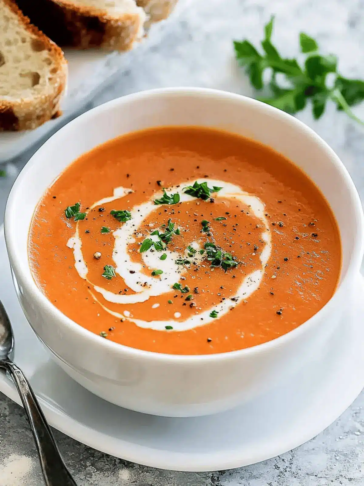 Creamy Tomato Bisque with Roasted Garlic for Cozy Nights 2 Tomato Bisque