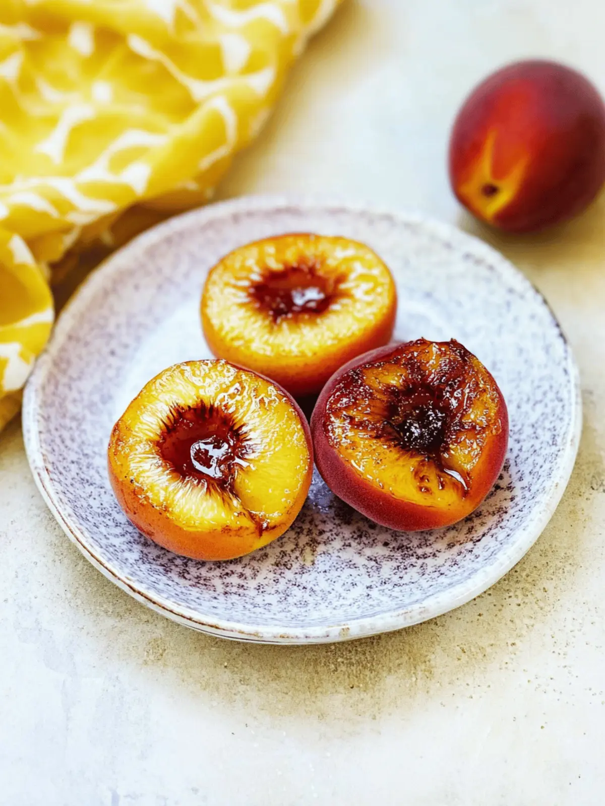 Easy Air Fryer Peaches with Sweet Cinnamon Bliss 2 Easy Air Fryer Peaches