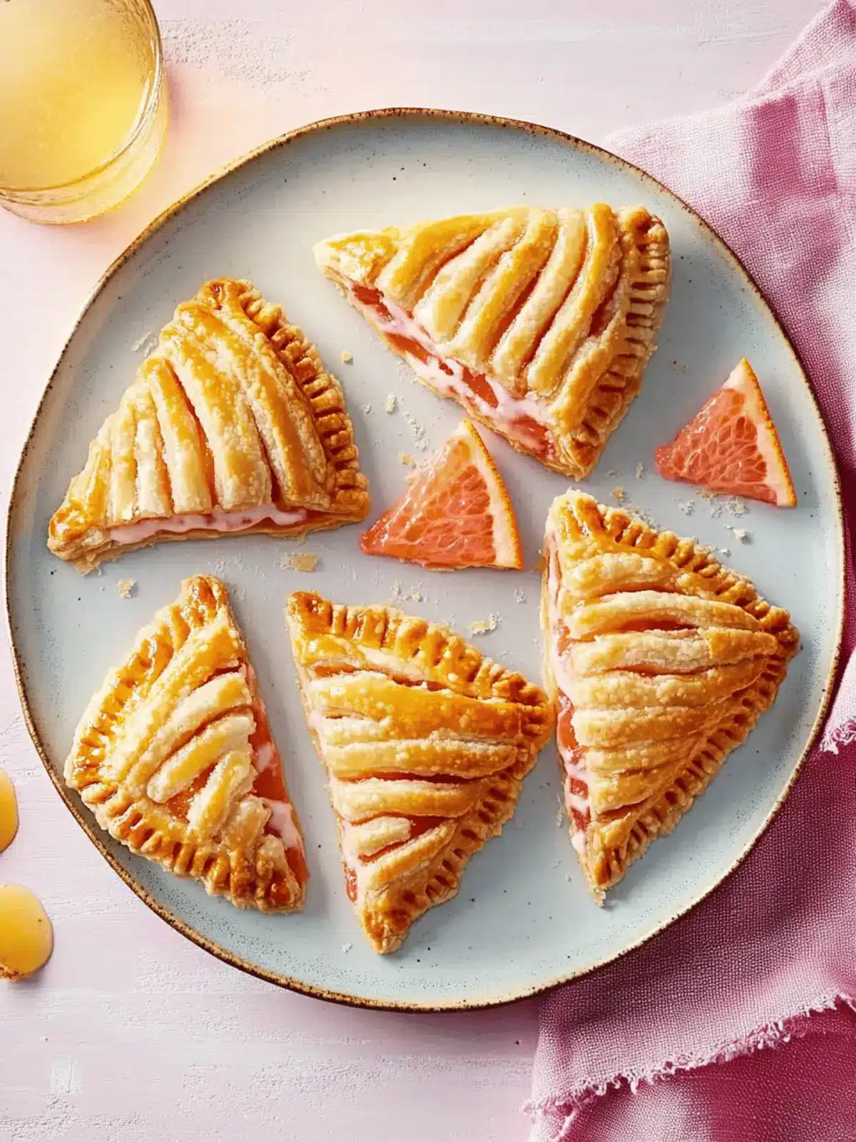 Delicious Grapefruit-Cream Cheese Hand Pies to Brighten Your Day 3 Grapefruit-Cream Cheese Hand Pies