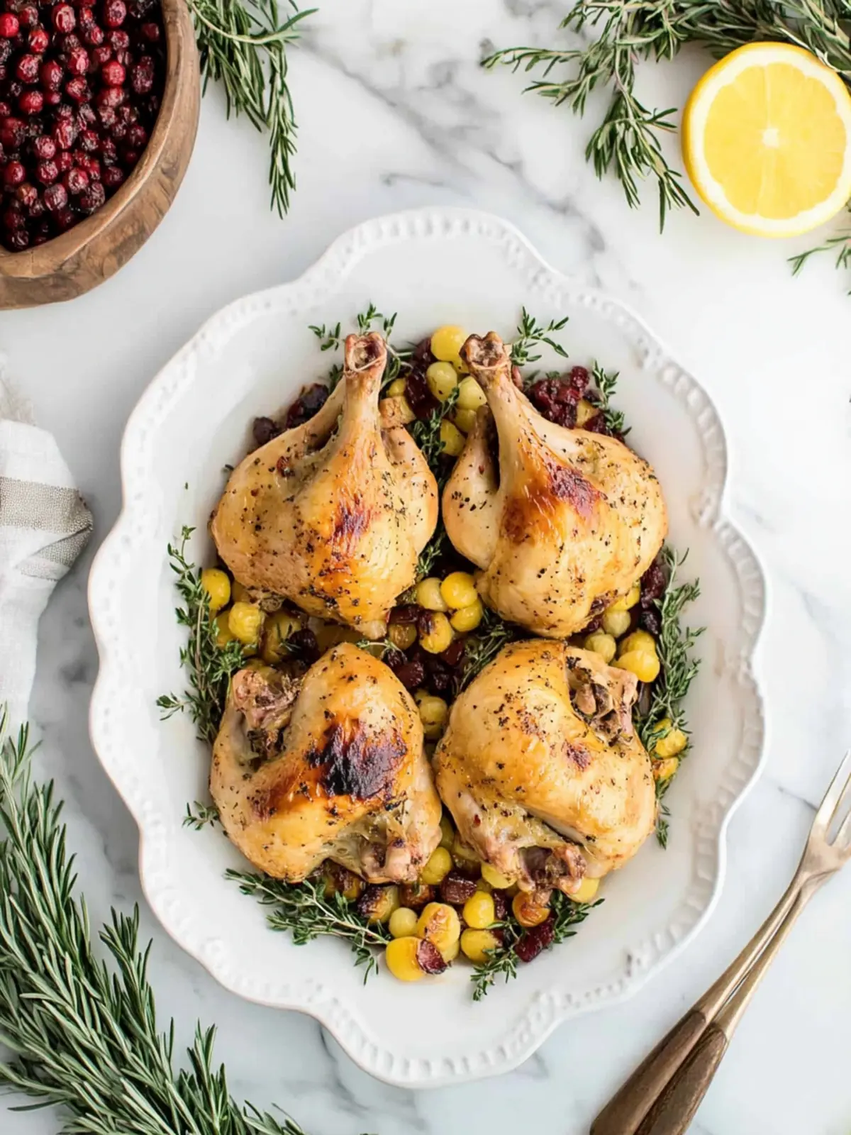 Savory Stuffed Cornish Hens with Cornbread Delight 4 Stuffed Cornish Hens