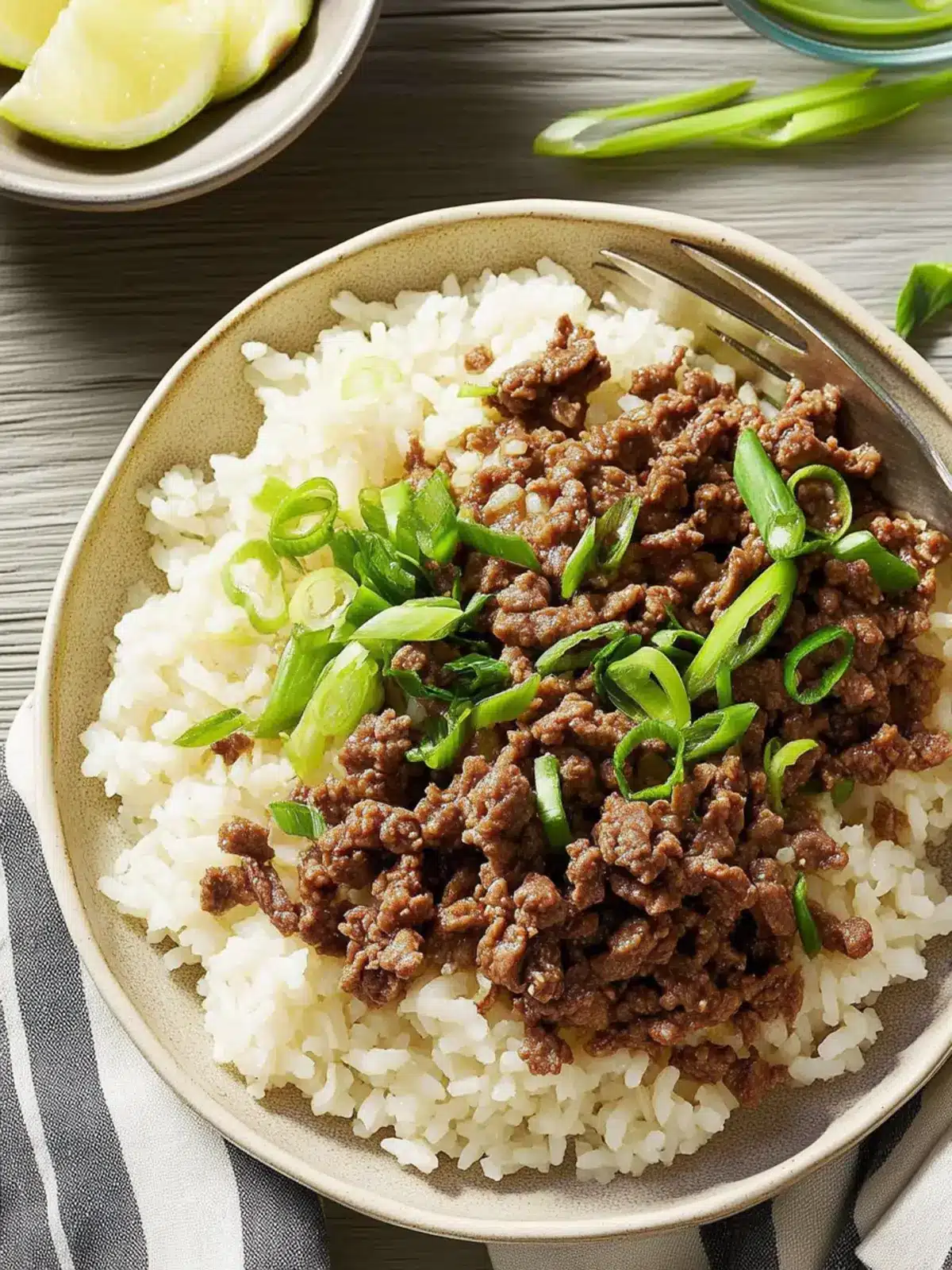 Savory Korean Beef and Rice in Just 15 Minutes 2 Korean Beef and Rice