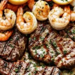 Garlic Butter Grilled Steak and Shrimp in Just 15 Minutes 9 Garlic Butter Grilled Steak And Shrimp