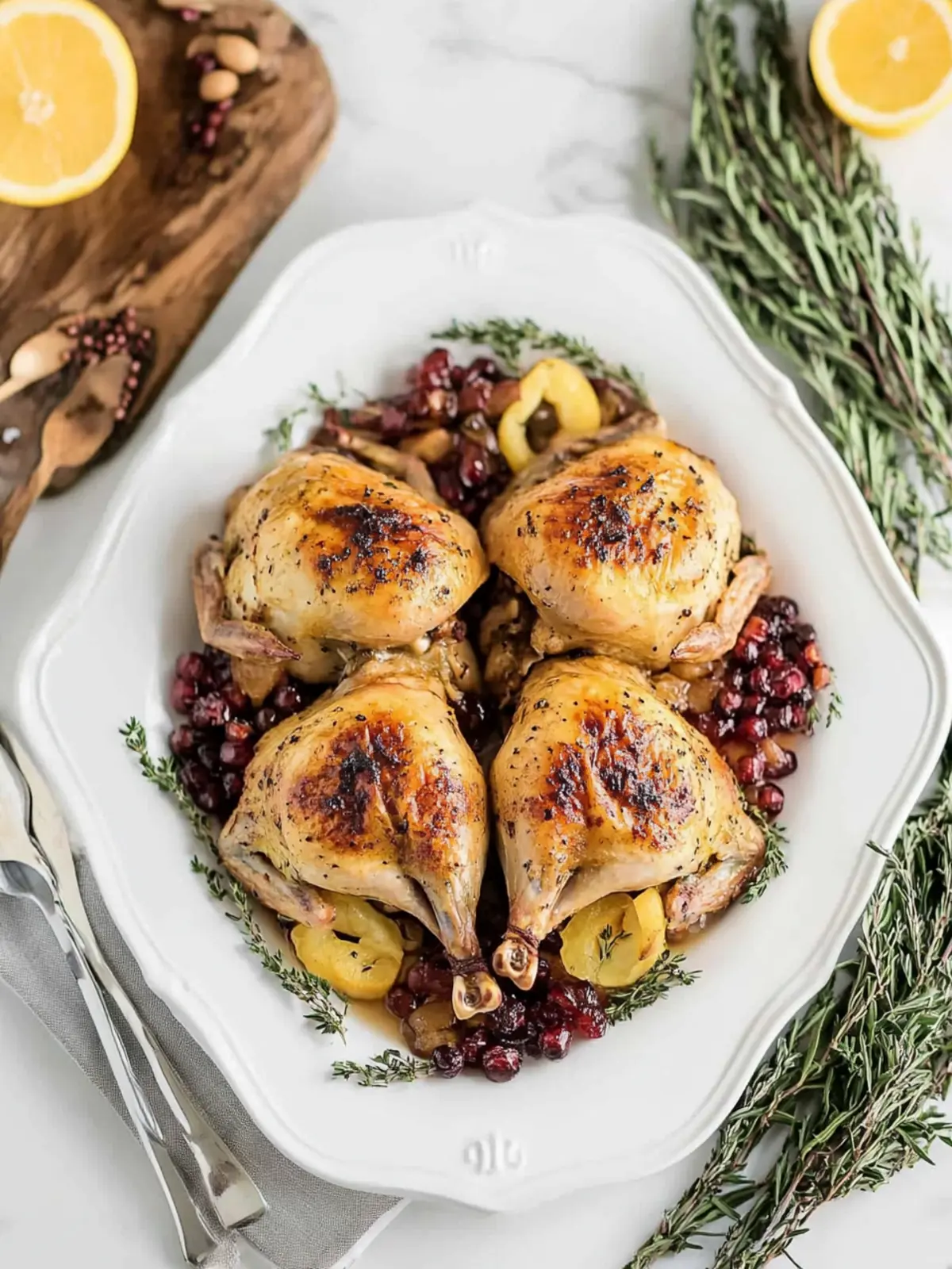Savory Stuffed Cornish Hens with Cornbread Delight 2 Stuffed Cornish Hens