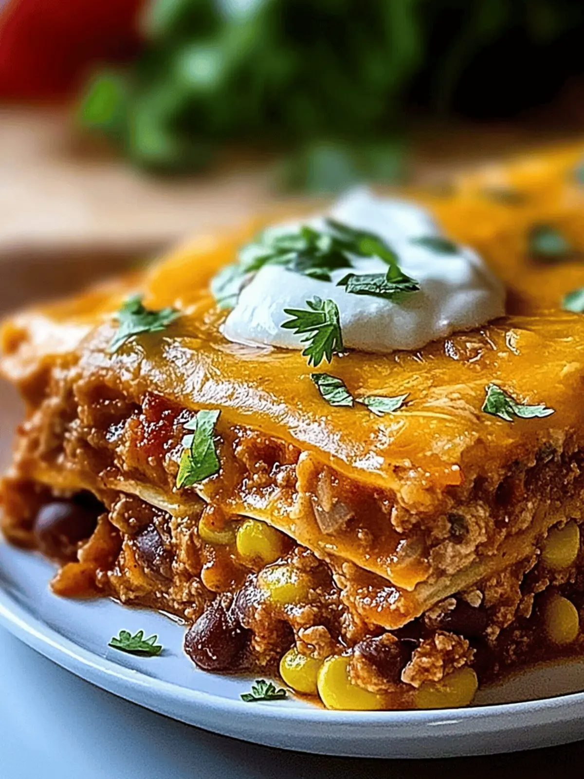Savory Layered Burrito Casserole for Cozy Family Dinners 4 Layered Burrito Casserole
