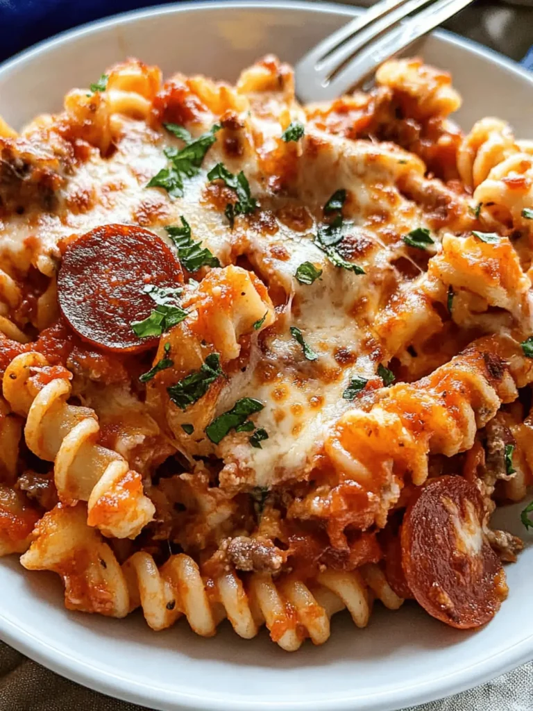 Easy Pizza Casserole