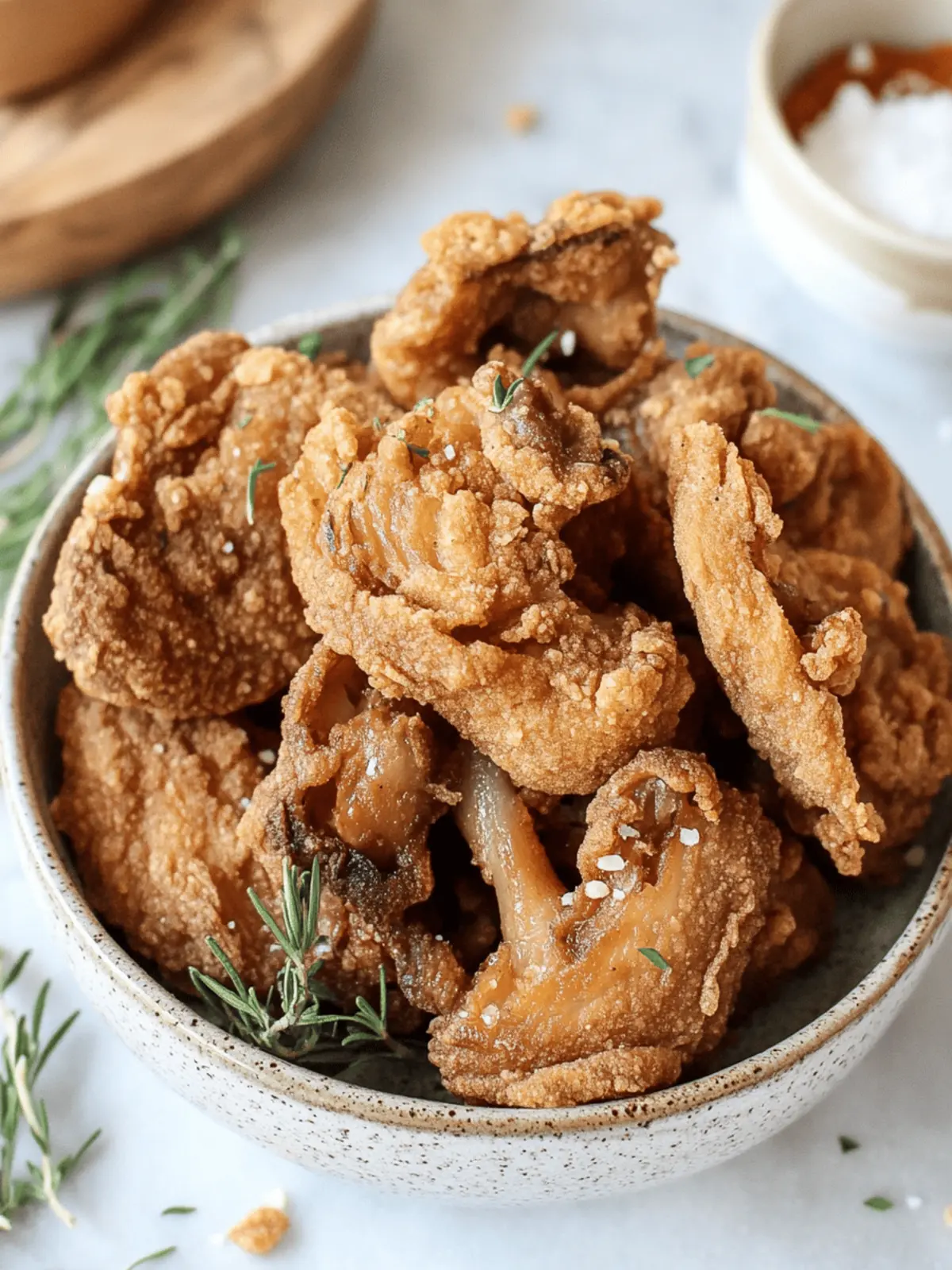 Crispy Fried Oyster Mushrooms That Make the Best Vegan Treat 4 Fried Oyster Mushrooms