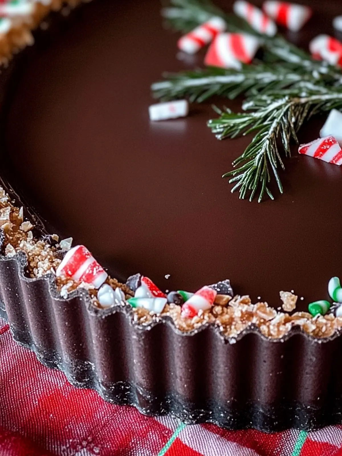 Dark Chocolate Peppermint Mousse Tart – A Holiday Showstopper 3 Dark Chocolate Peppermint Mousse Tart