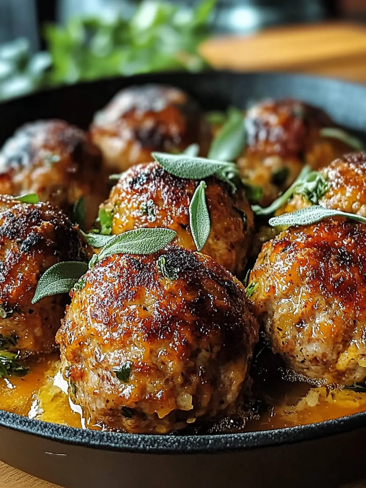 Cozy Up with Pumpkin Sage Turkey Meatballs This Fall 4 Pumpkin Sage Turkey Meatballs