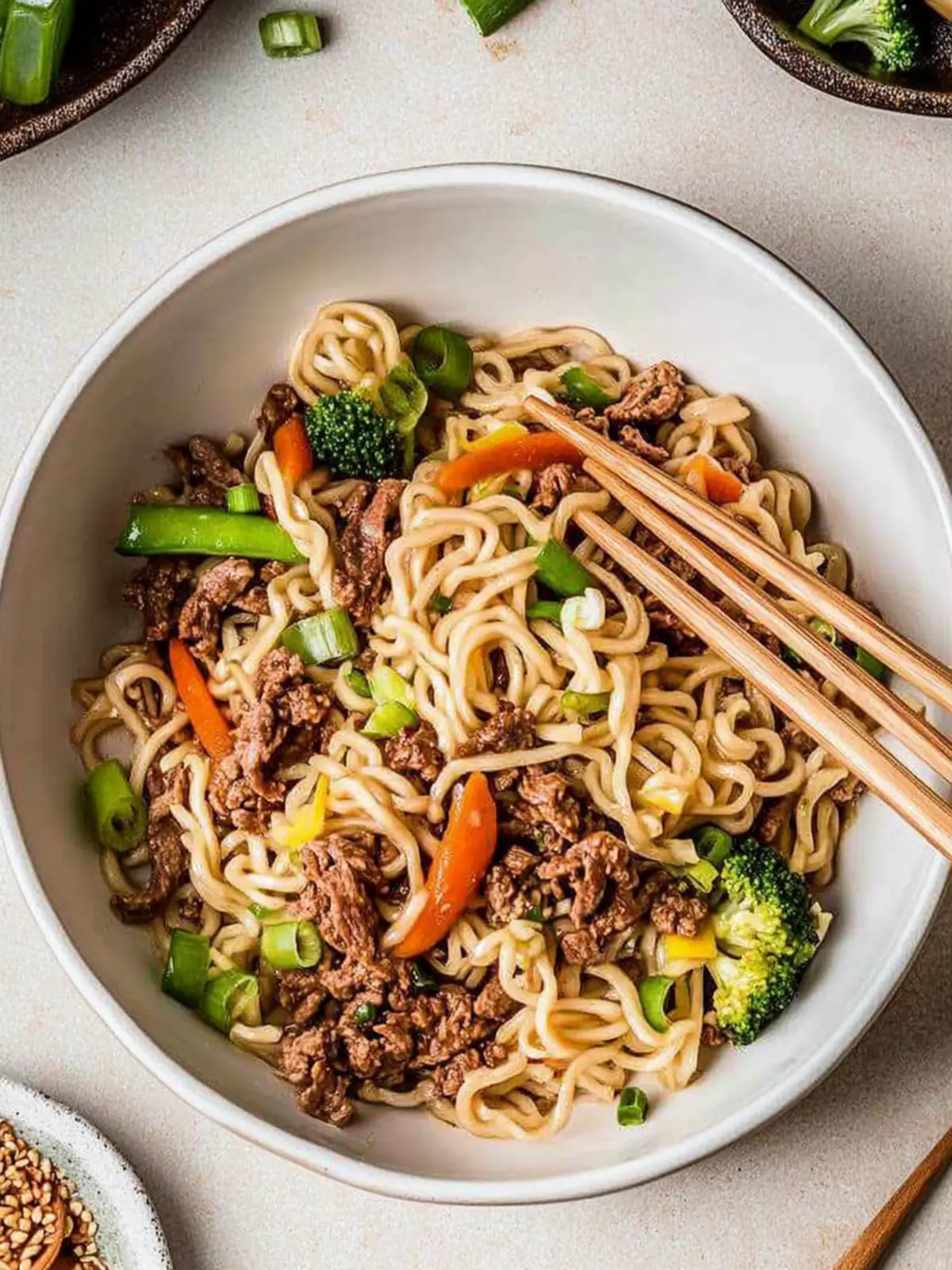 Savory Asian Beef Noodles Ready in 20 Minutes 5 Asian Beef Noodles
