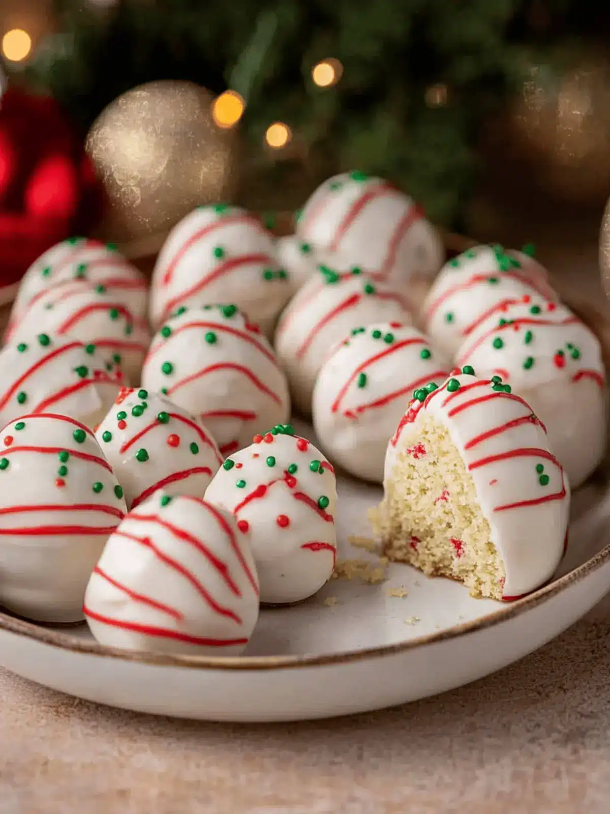 Christmas Tree Cake Truffles: Festive Treats You’ll Love 2 Christmas Tree Cake Truffles