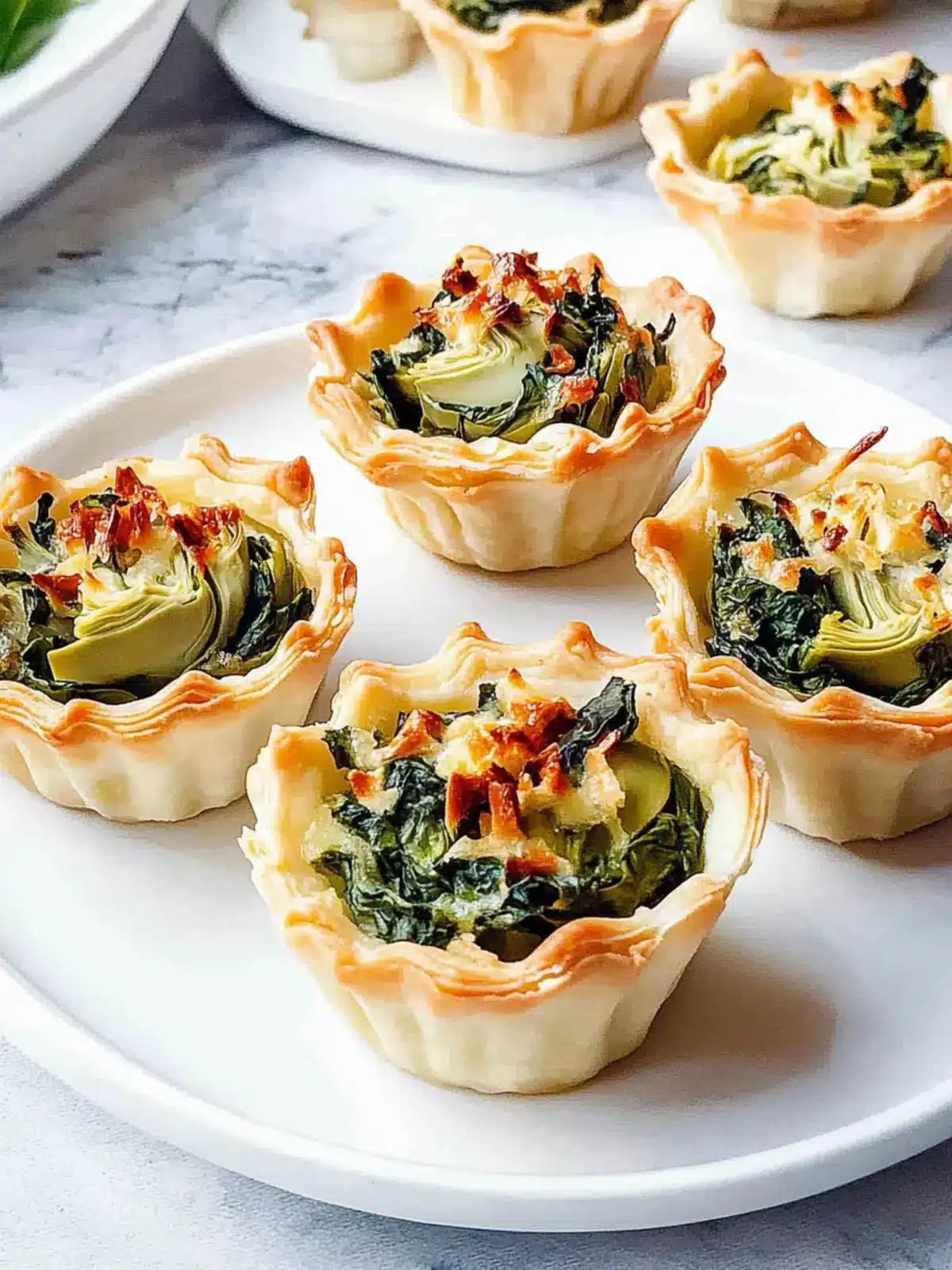 Spinach Artichoke Tartlets That Wow at Every Gathering 4 Spinach Artichoke Tartlets