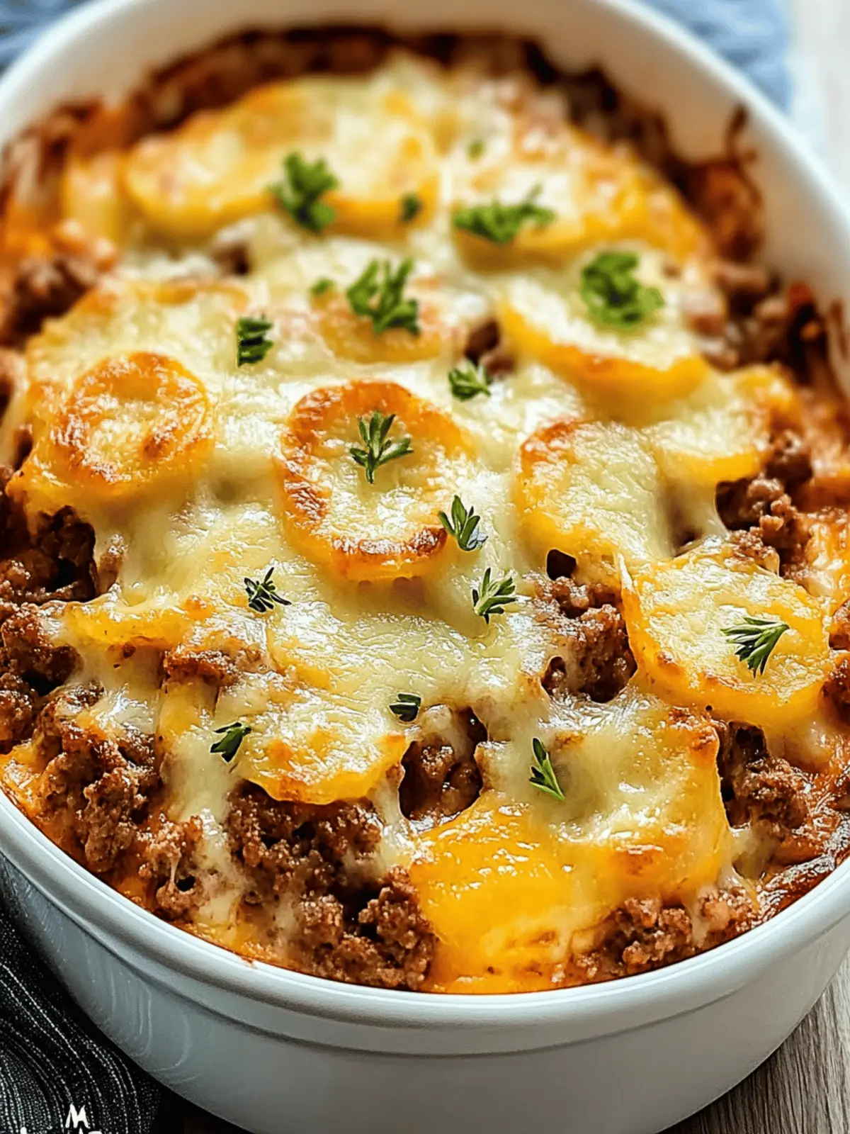 Hobo Casserole with Ground Beef: Cozy Meal in One Pan 2 Hobo Casserole with Ground Beef