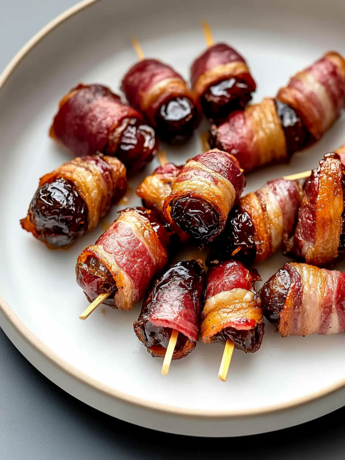 Bacon-Wrapped Dates: The Ultimate 3-Ingredient Appetizer 4 Bacon-Wrapped Dates