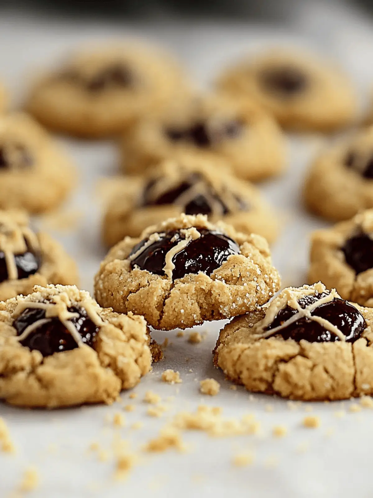 Peanut Butter and Jelly Cookies