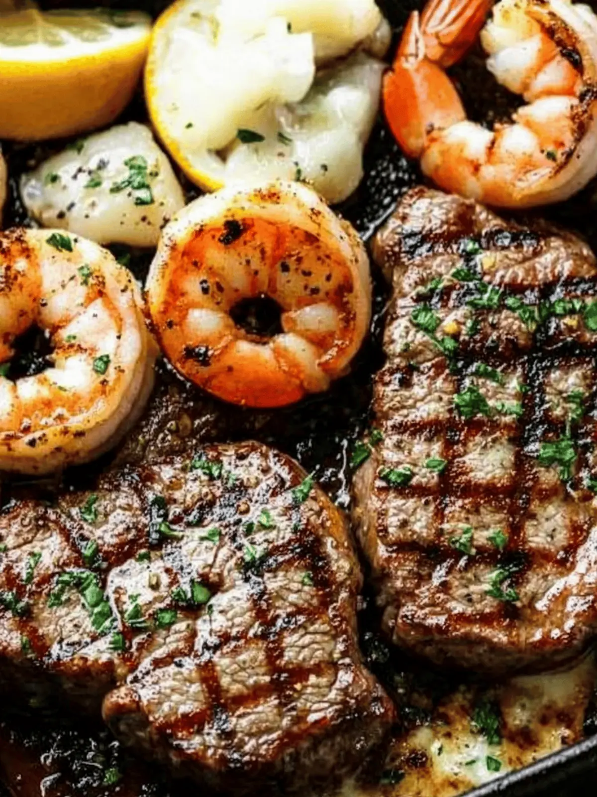 Garlic Butter Grilled Steak and Shrimp in Just 15 Minutes 2 Garlic Butter Grilled Steak And Shrimp