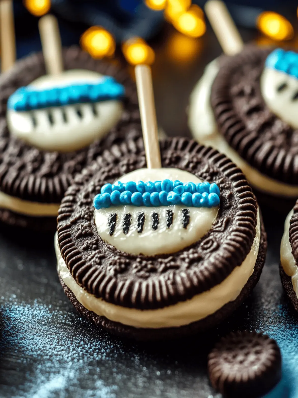 Festive Hanukkah Oreos: Easy No-Bake Joy for Your Table 4 Hanukkah Oreos