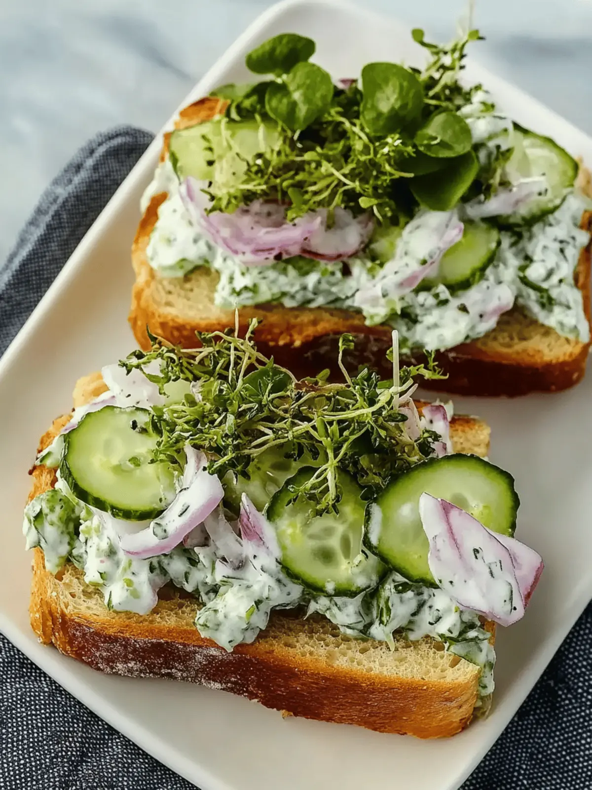 Crisp Cucumber Salad Sandwiches for a Refreshing Lunch Delight 5 Cucumber Salad Sandwiches