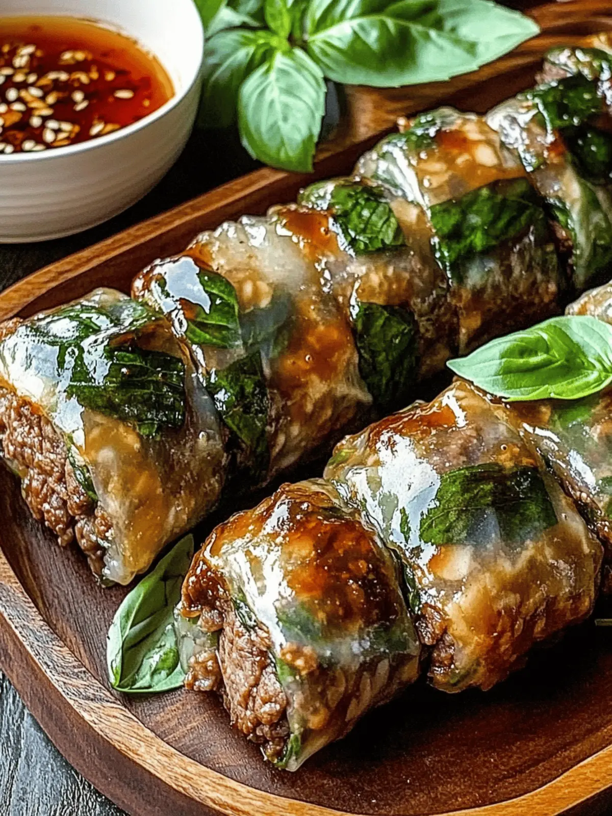 Thai Basil Beef Rolls That Will Wow Your Taste Buds 3 Thai Basil Beef Rolls