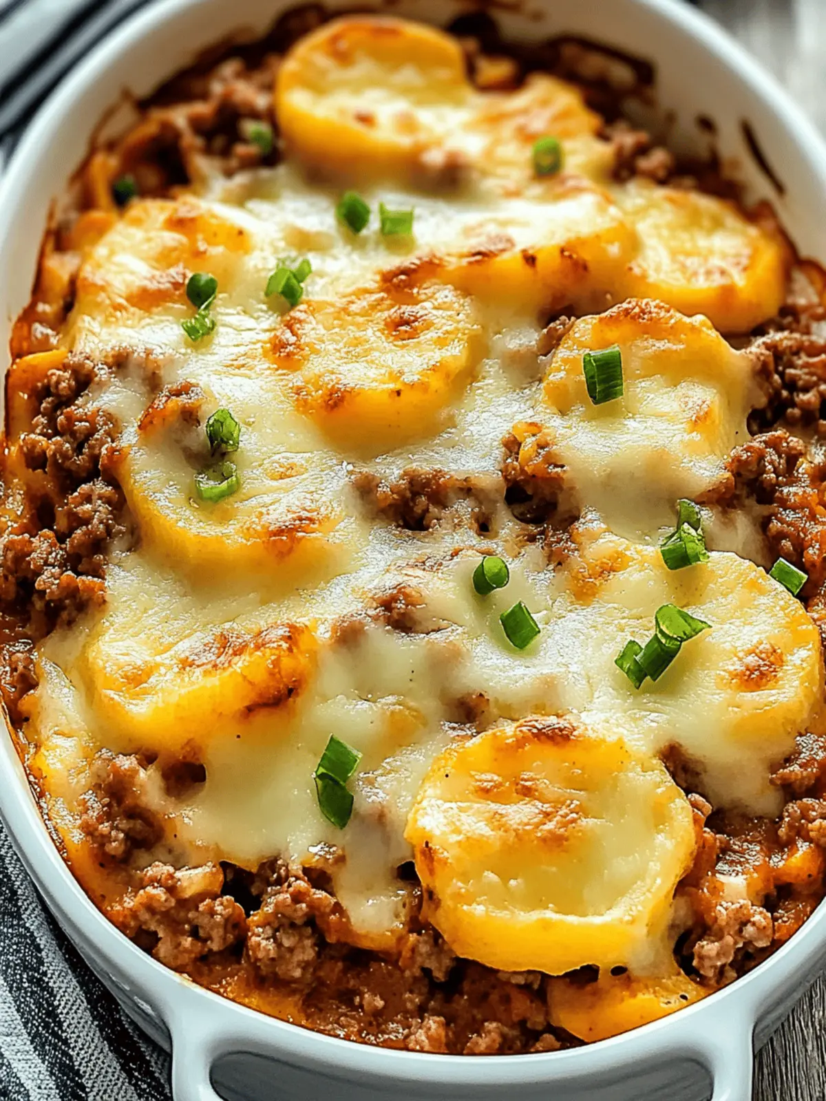 Hobo Casserole with Ground Beef: Cozy Meal in One Pan 5 Hobo Casserole with Ground Beef