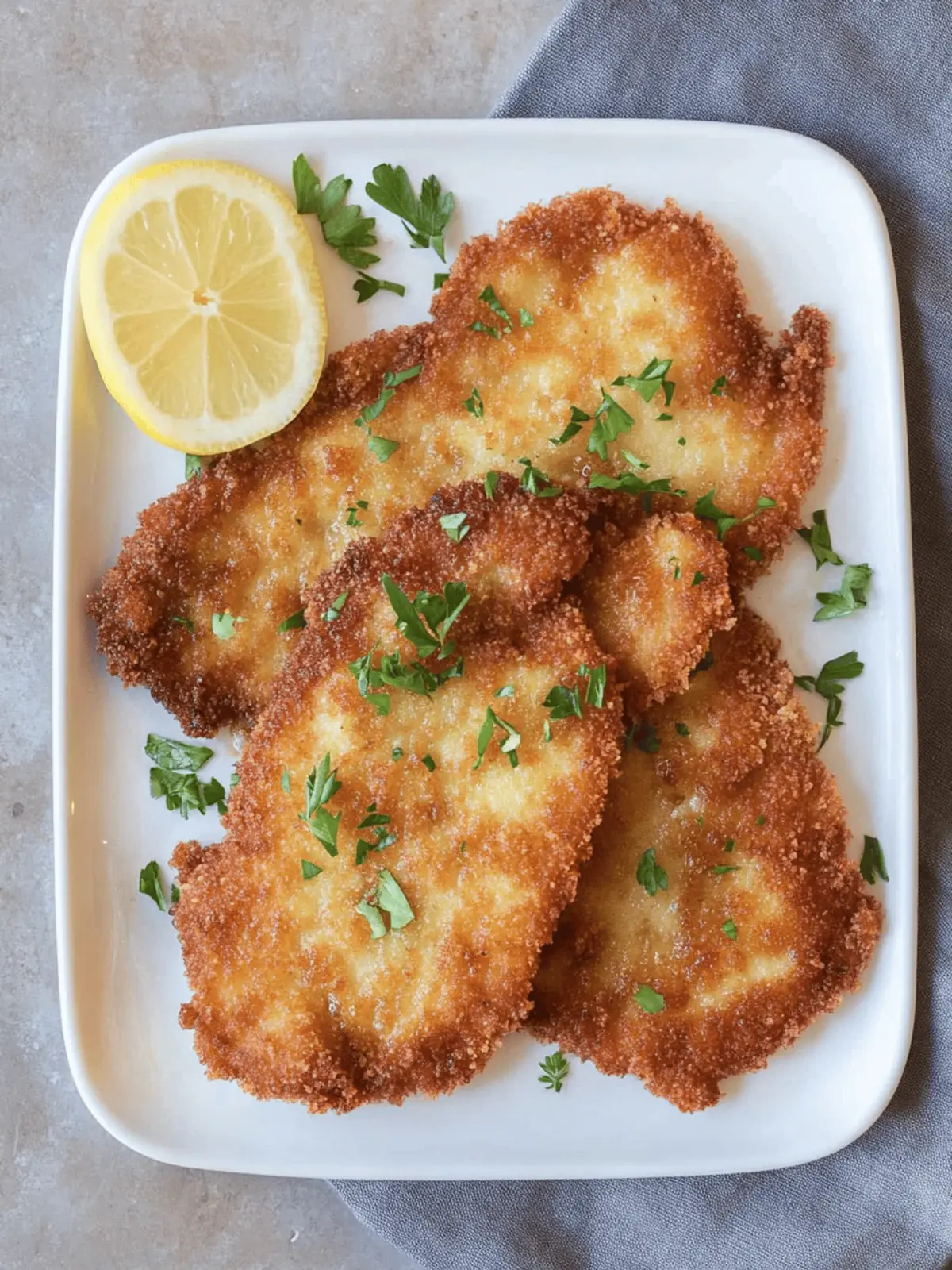 Juicy, Crispy Schnitzel