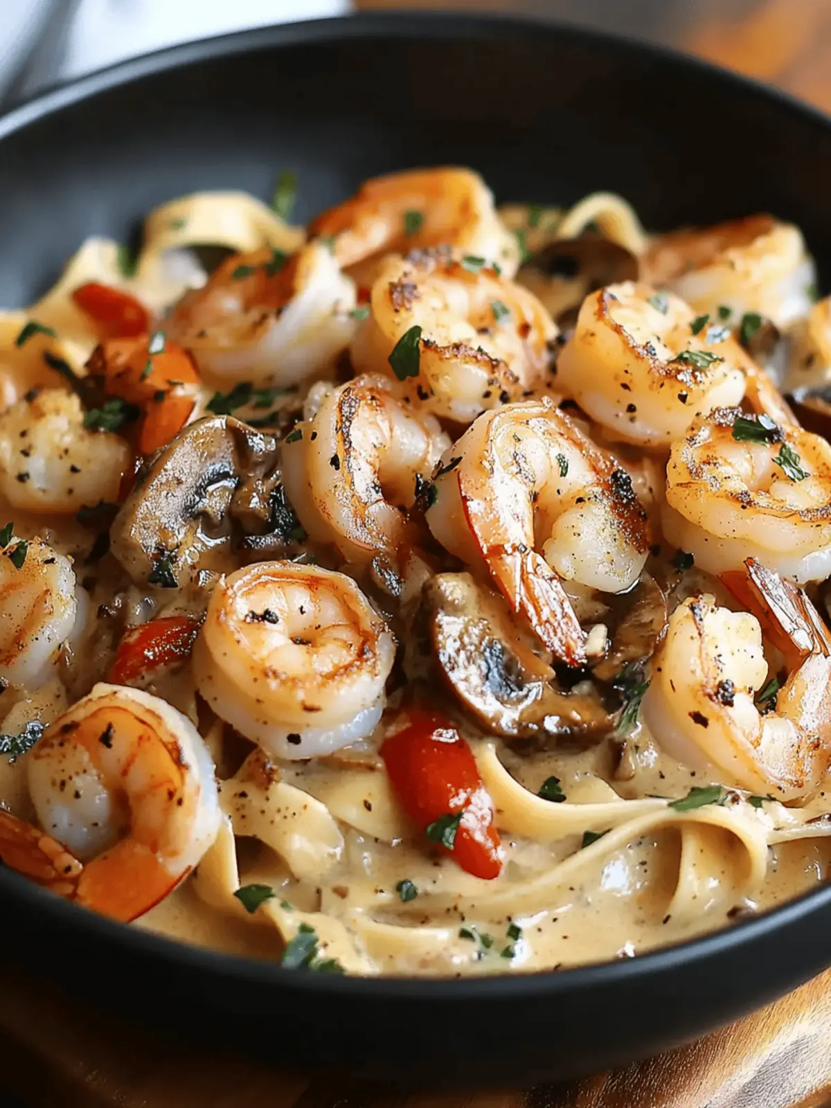 Blackened Shrimp Stroganoff: Comfort in a Spicy Bowl 4 Blackened Shrimp Stroganoff