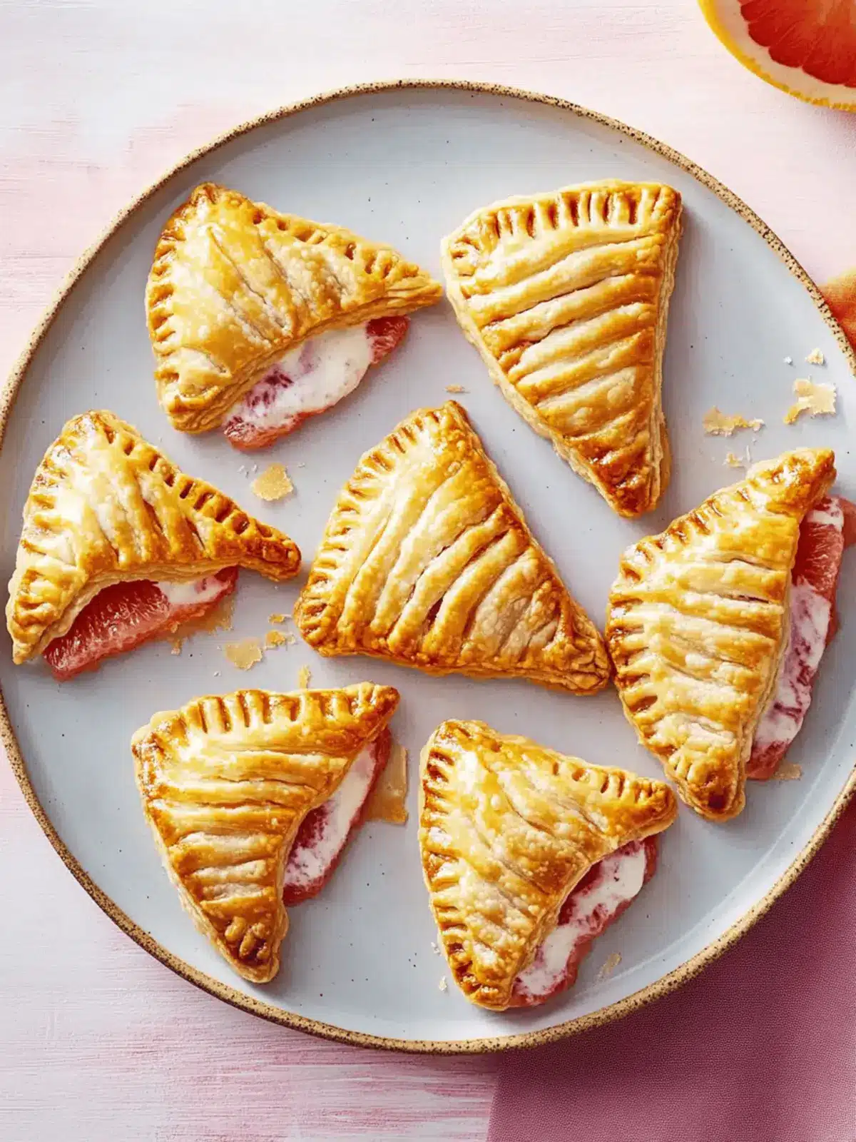 Delicious Grapefruit-Cream Cheese Hand Pies to Brighten Your Day 2 Grapefruit-Cream Cheese Hand Pies