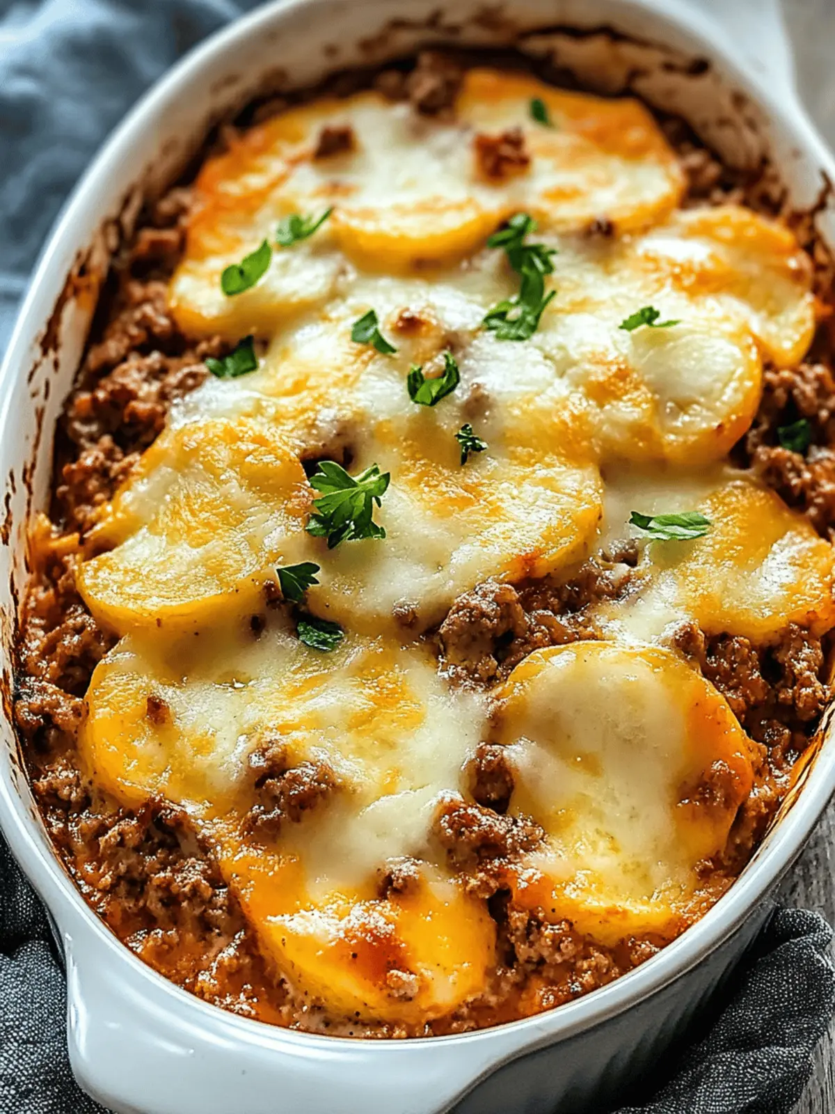 Hobo Casserole with Ground Beef: Cozy Meal in One Pan 4 Hobo Casserole with Ground Beef