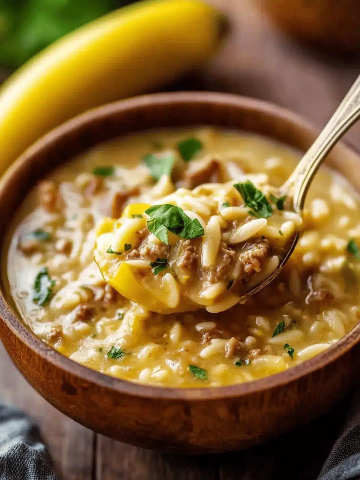 Hearty Orzo Stuffed Banana Peppers Soup for Cozy Nights 2 Orzo Stuffed Banana Peppers Soup