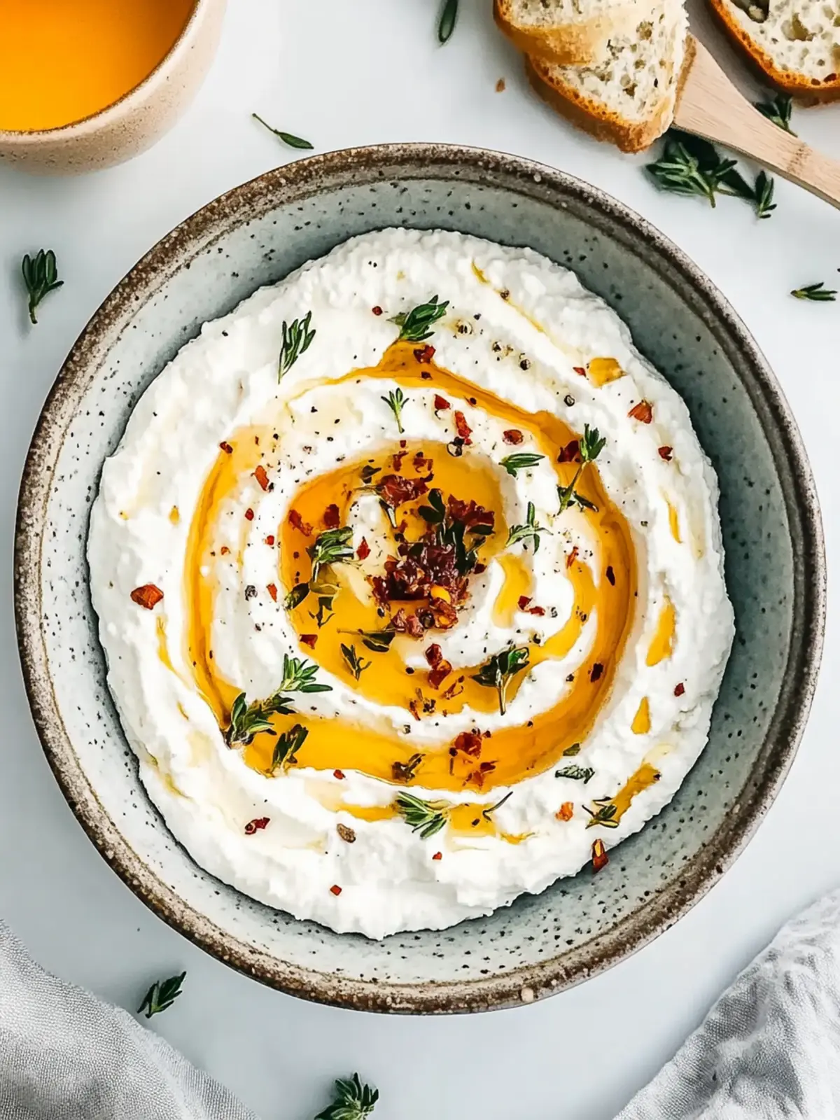 Spicy Ricotta Dip with Hot Honey: Your New Favorite Appetizer 4 Spicy Ricotta Dip with Hot Honey
