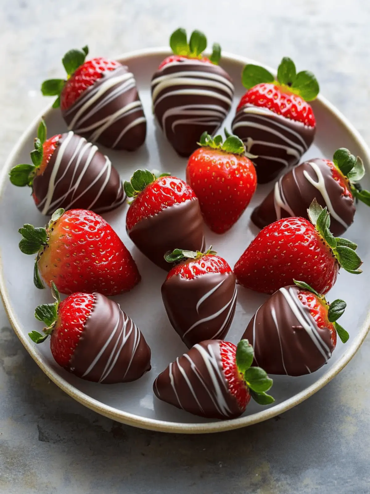 Decadent Chocolate Covered Strawberries: 3 Ingredients Only 2 Chocolate Covered Strawberries