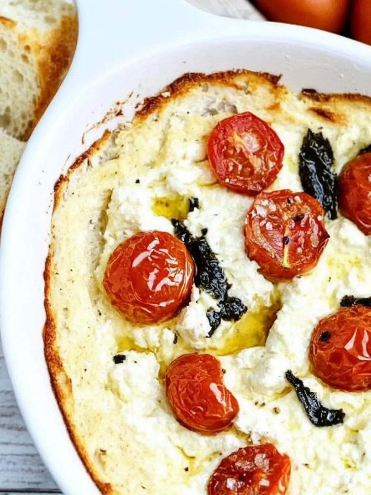 Irresistible Baked Ricotta Dip with Roasted Tomatoes 2 Baked Ricotta Dip