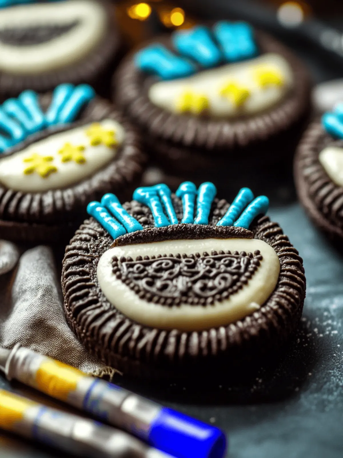 Festive Hanukkah Oreos: Easy No-Bake Joy for Your Table 5 Hanukkah Oreos