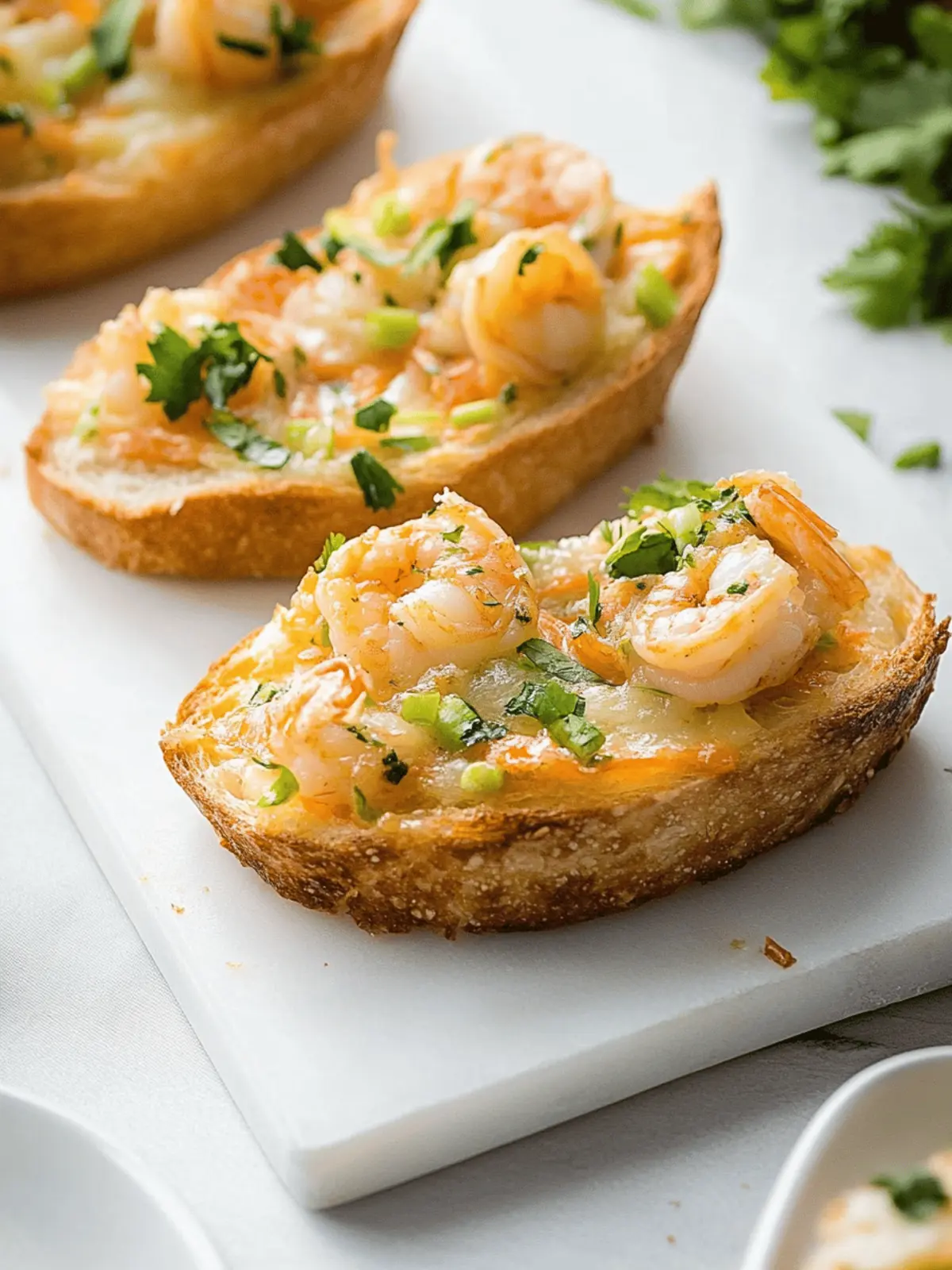 Baked Vietnamese Shrimp Toast: Quick and Creamy Delight 2 Vietnamese Shrimp Toast