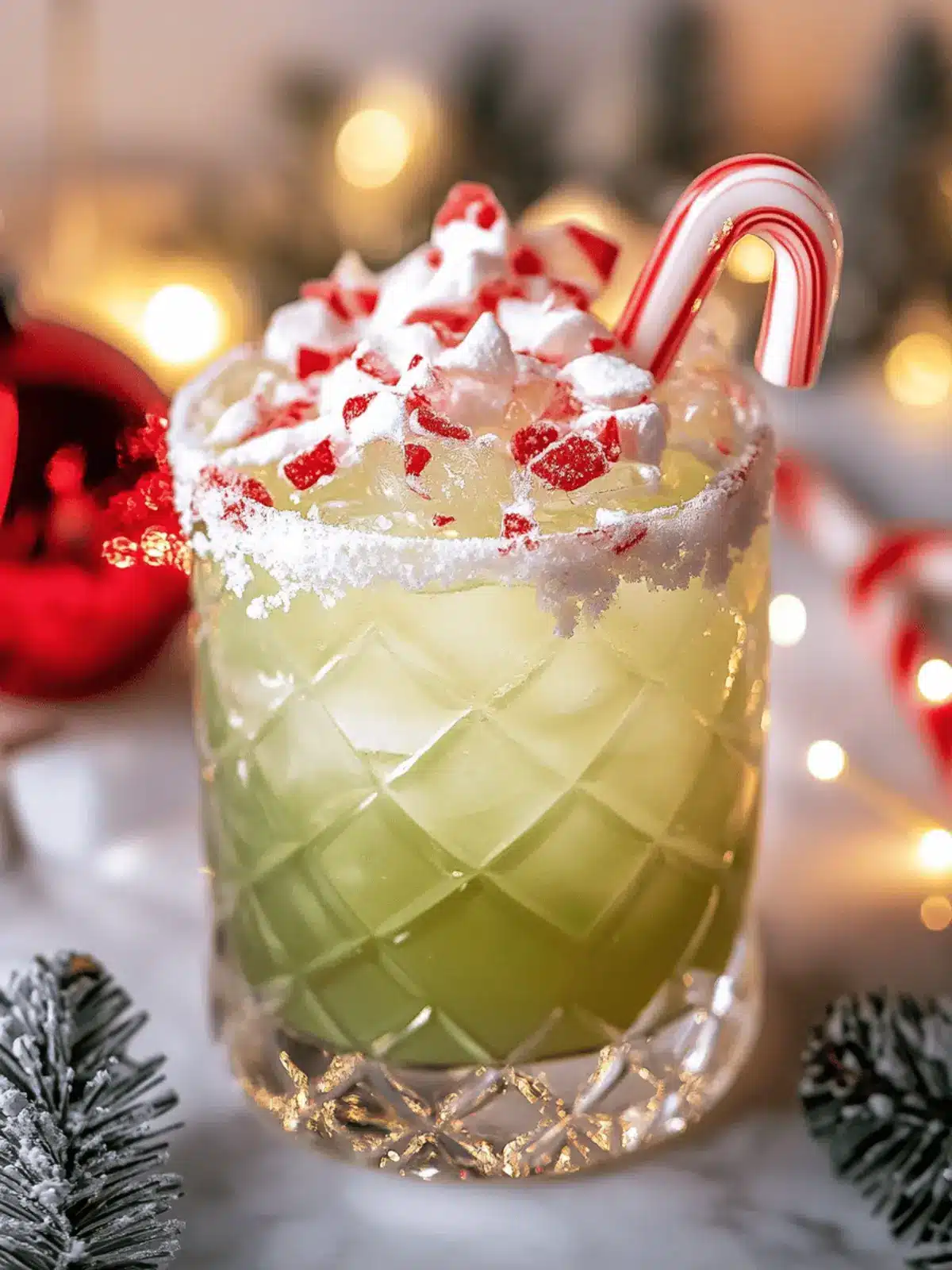 Candy Cane Christmas Mocktail to Spark Holiday Cheer 2 Candy Cane Christmas Mocktail