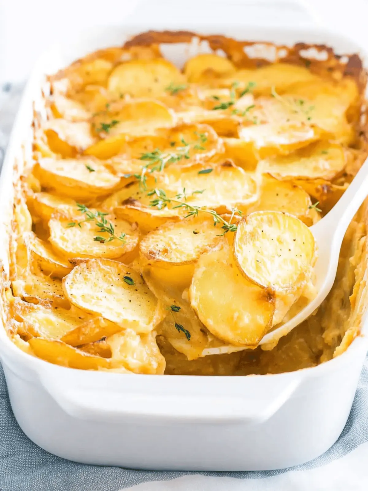 Creamy Vegan Scalloped Potatoes Everyone Will Love 3 Vegan Scalloped Potatoes