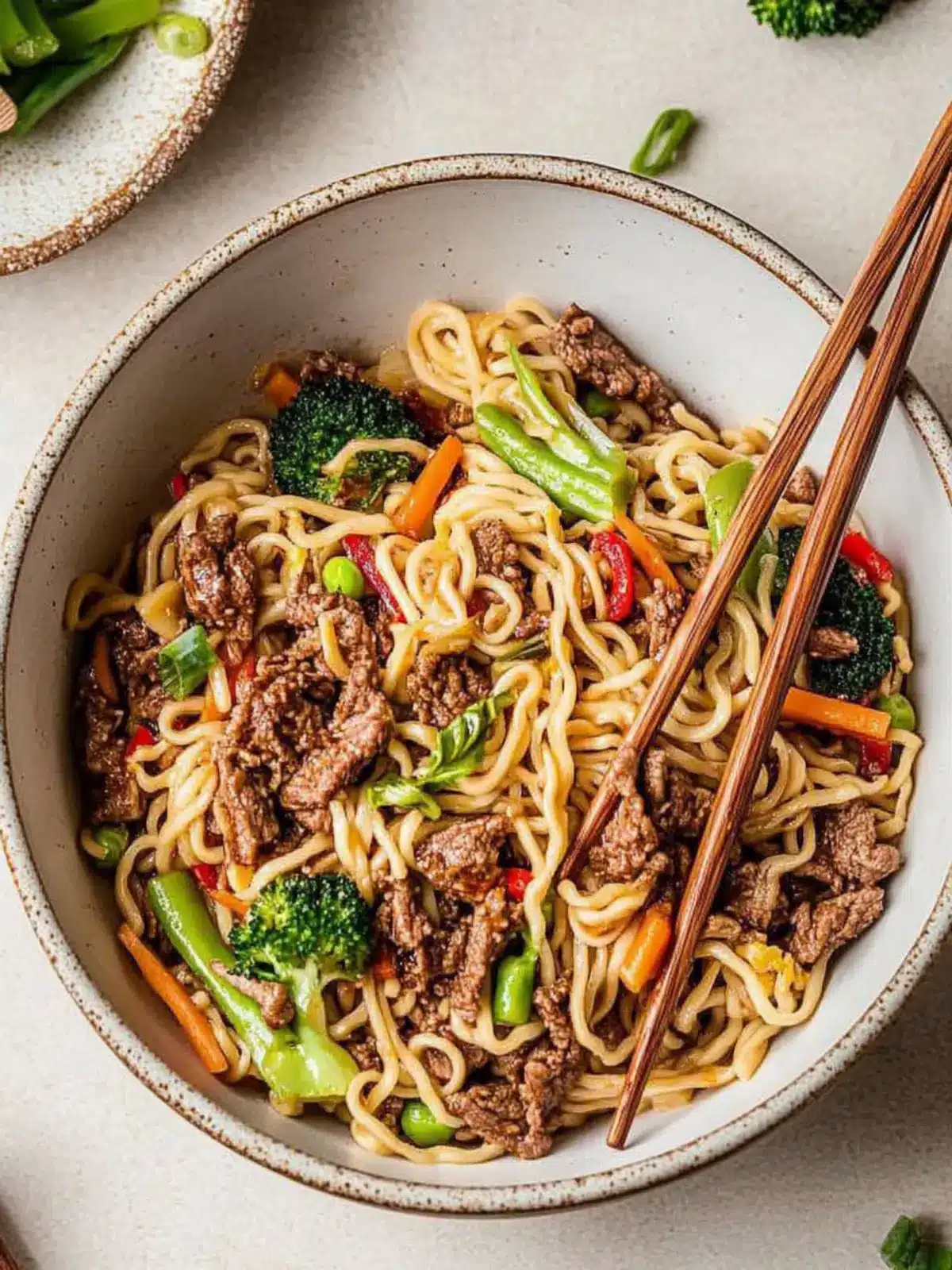 Savory Asian Beef Noodles Ready in 20 Minutes 2 Asian Beef Noodles