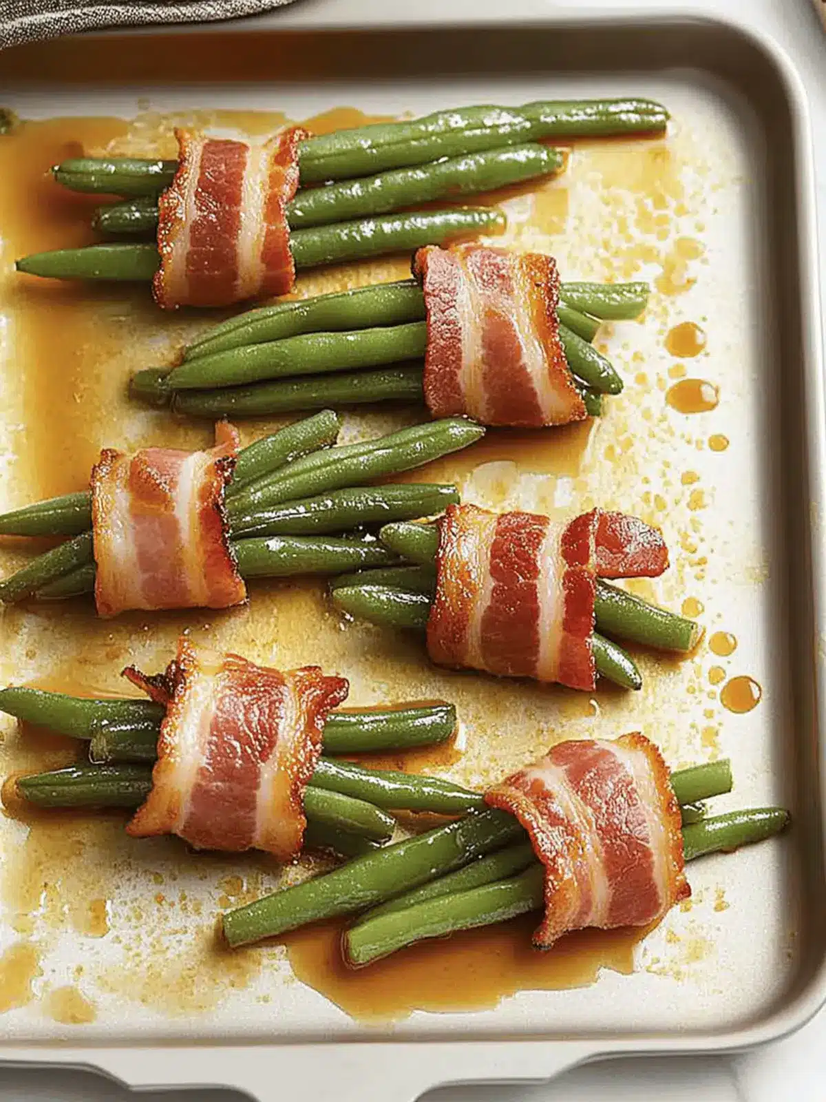 Bacon-Wrapped Green Beans: A Flavorful Twist You’ll Love 4 Bacon-Wrapped Green Beans