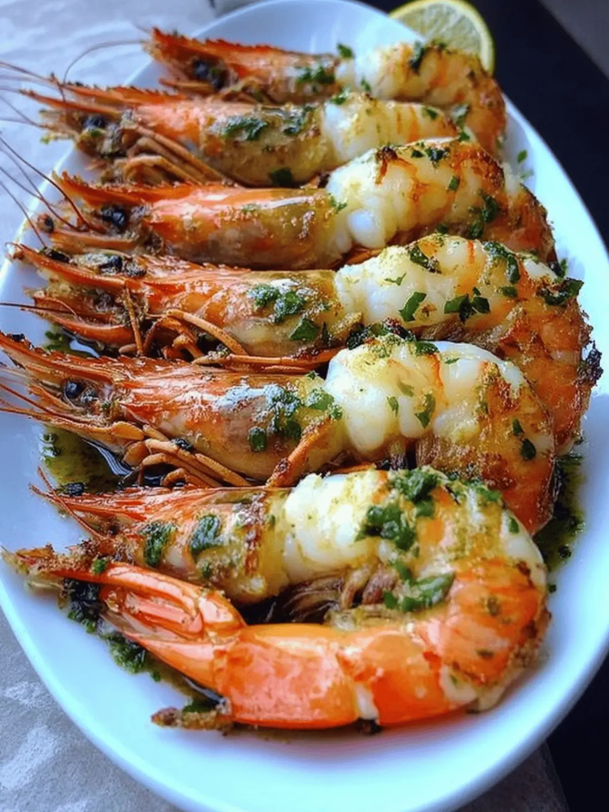 Grilled Shrimp/Prawns a la Marketman with Garlic Butter Bliss 2 Shrimp/Prawns a la Marketman