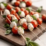 Easy Caprese Salad Skewers