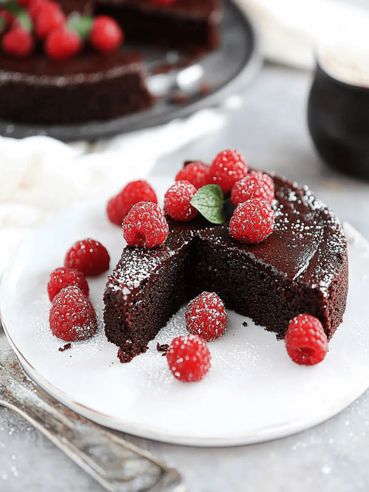 Indulge in this Decadent Flourless Chocolate Cake Delights 2 Flourless Chocolate Cake