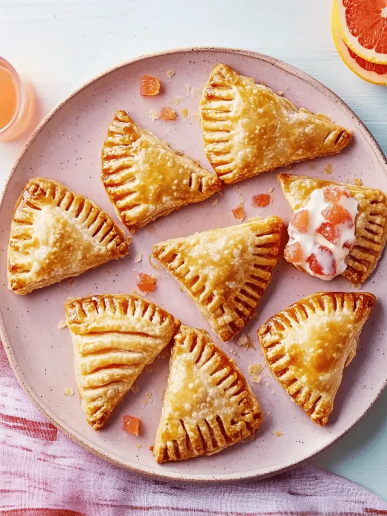 Grapefruit-Cream Cheese Hand Pies