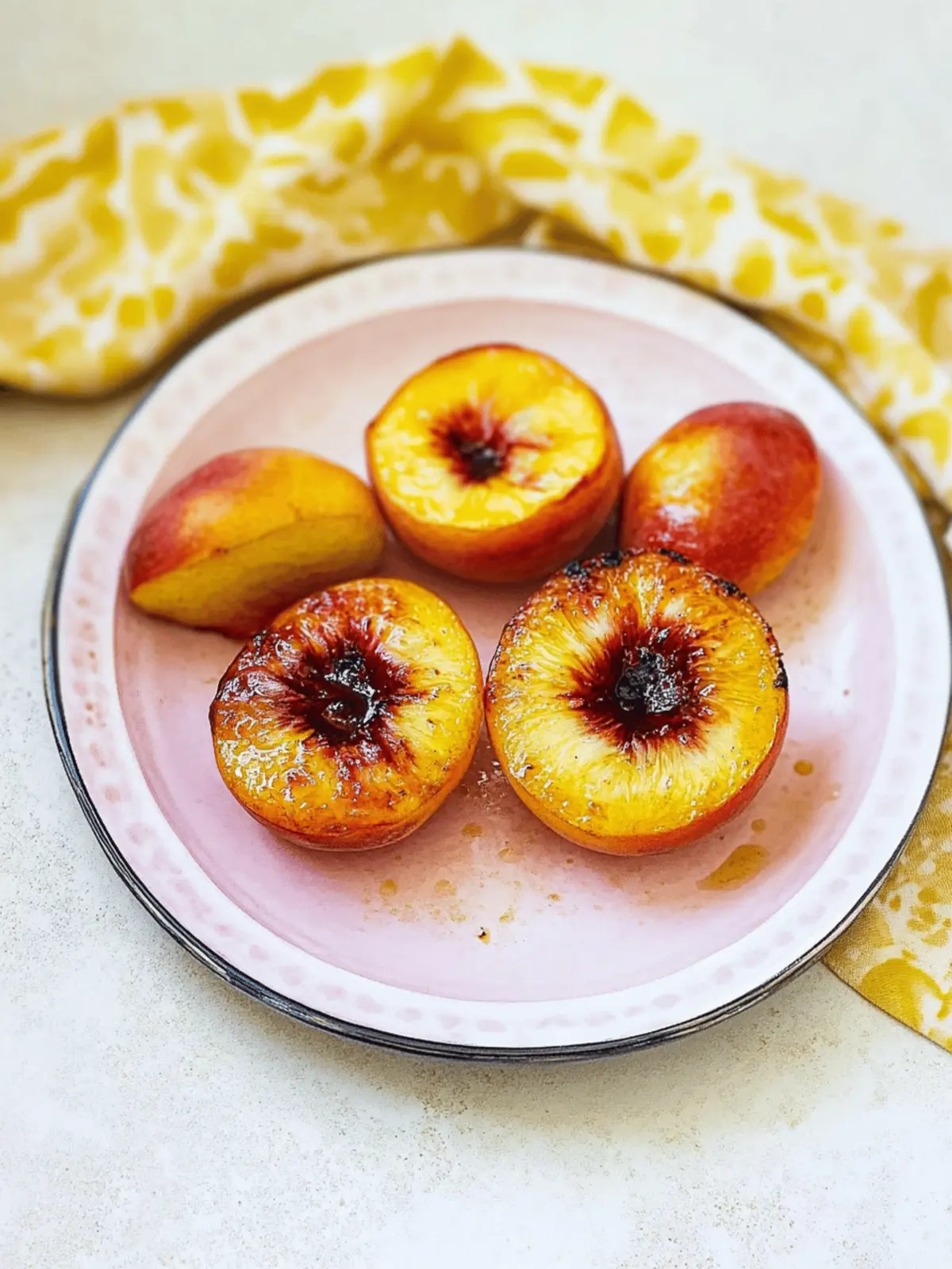 Easy Air Fryer Peaches with Sweet Cinnamon Bliss 3 Easy Air Fryer Peaches