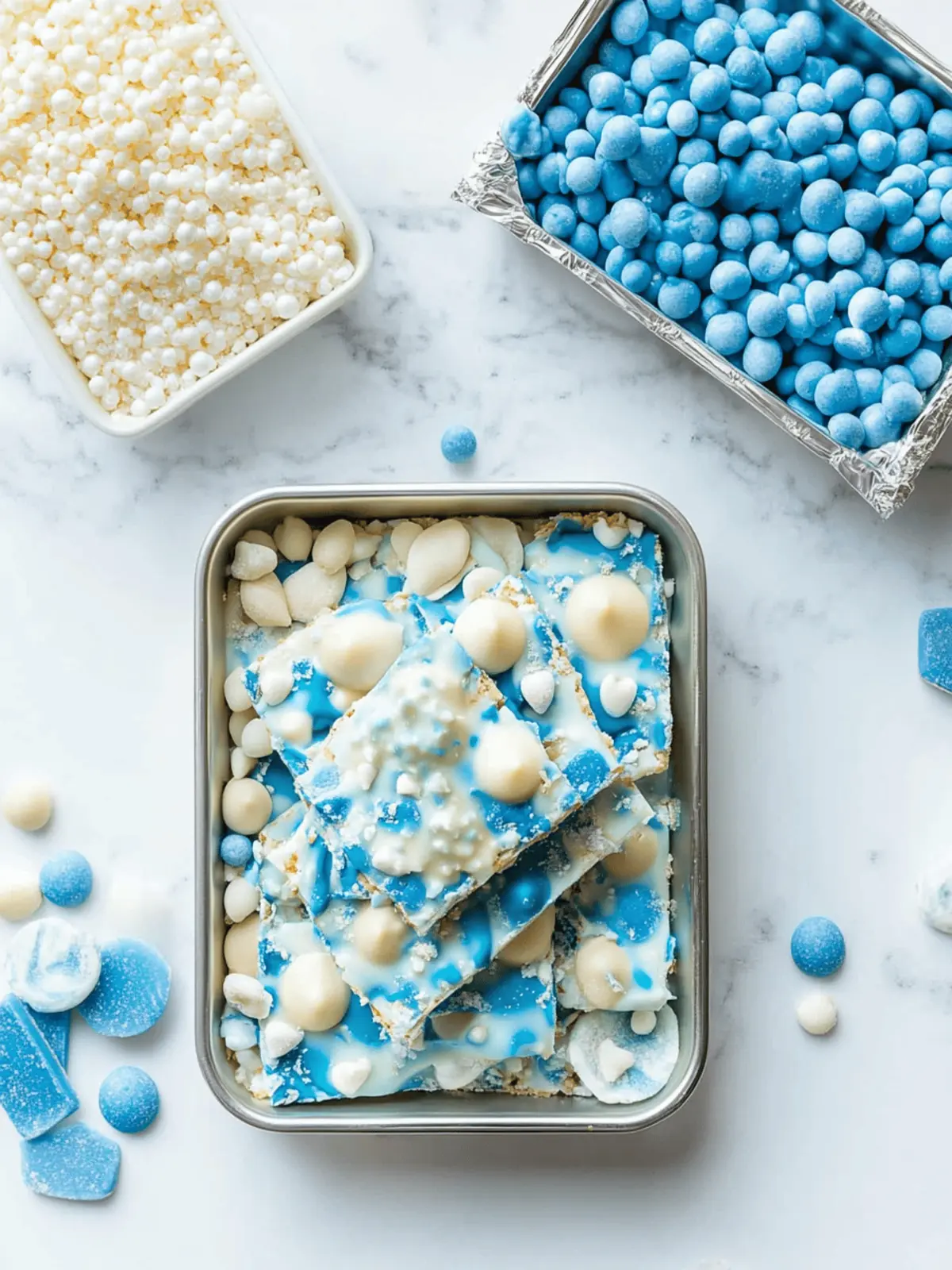 Easy White Chocolate Hanukkah Bark for Festive Celebrations 2 Easy White Chocolate Hanukkah Bark
