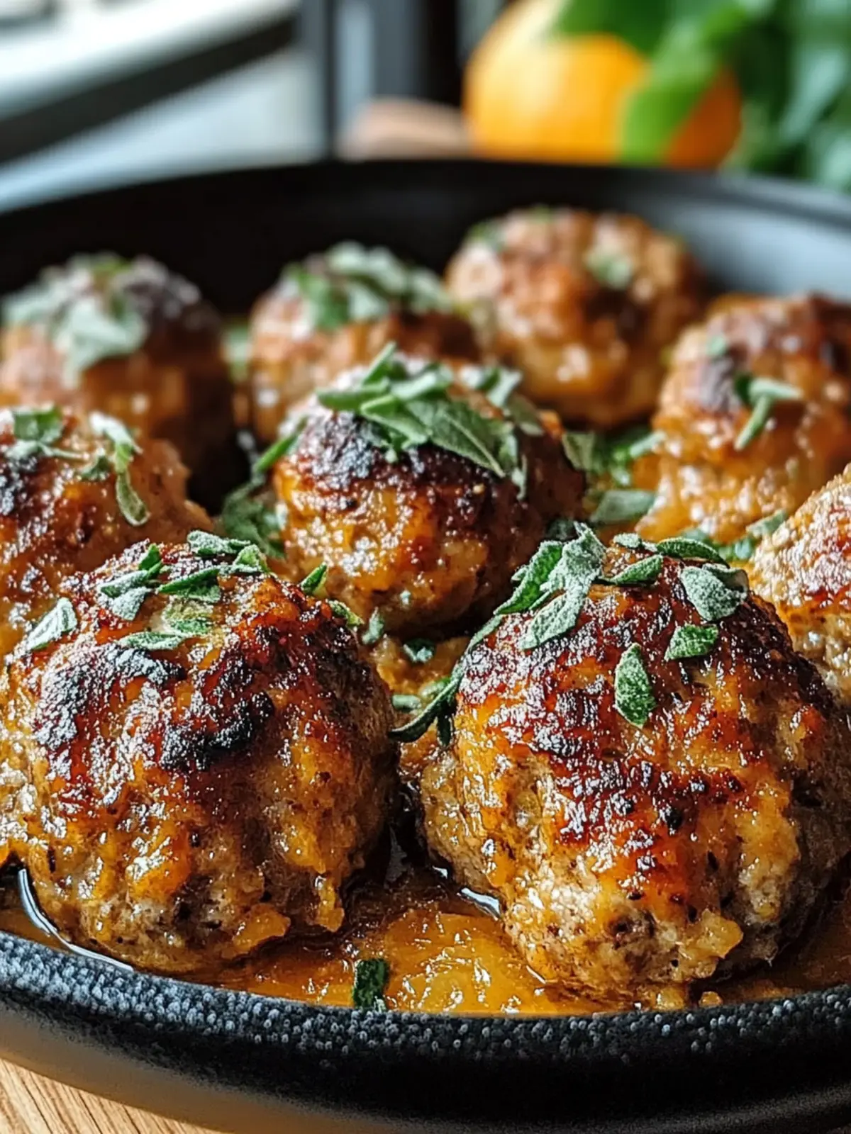 Cozy Up with Pumpkin Sage Turkey Meatballs This Fall 3 Pumpkin Sage Turkey Meatballs
