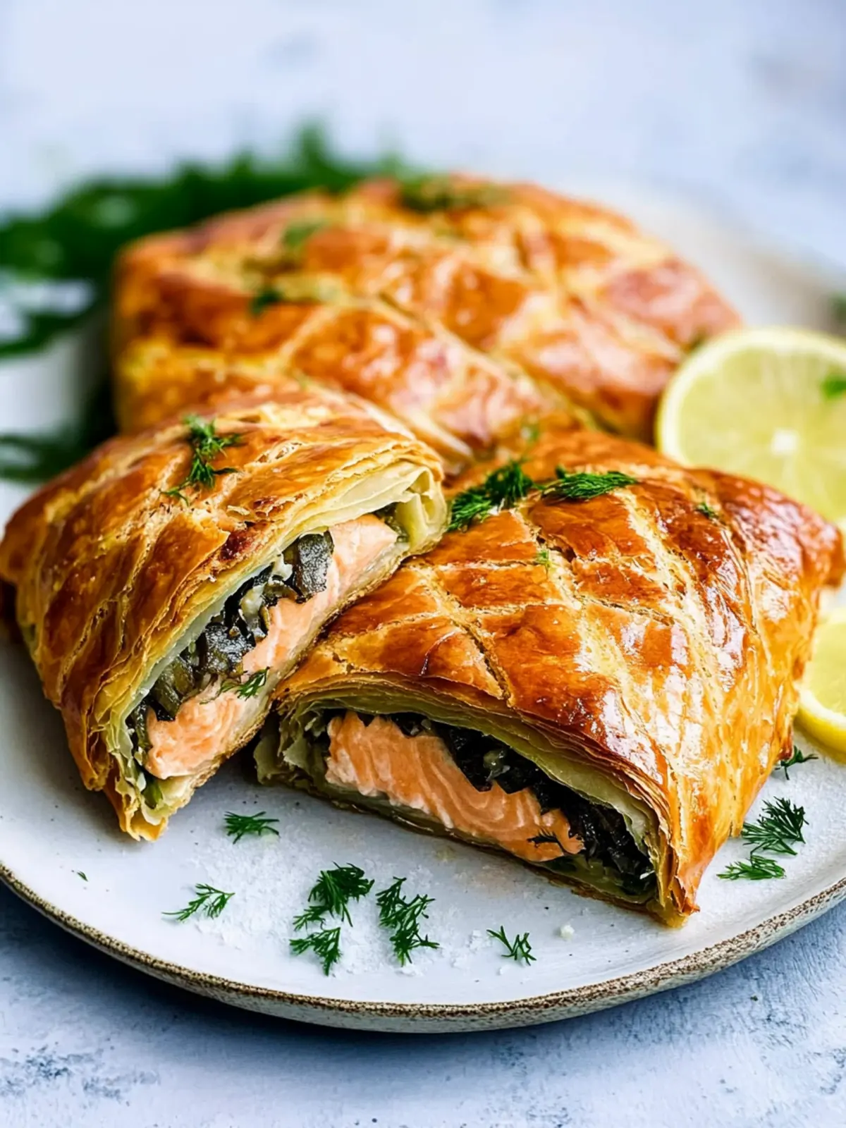 Savory Salmon Wellington for a Cozy Dinner Night 2 Salmon Wellington