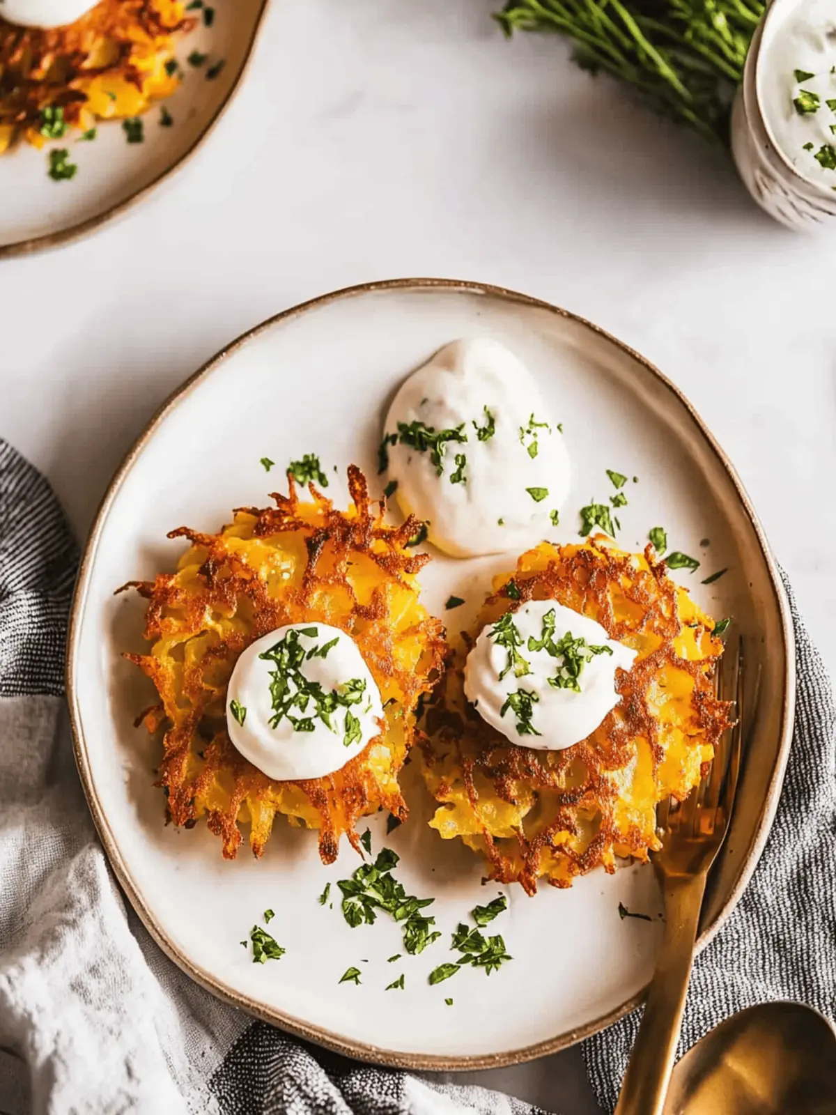 Crispy Classic Potato Latkes